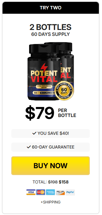 potentvital 2 bottles price